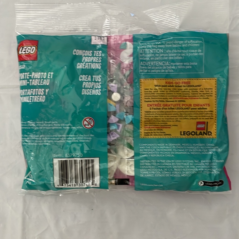 Lego Dots pineapple photo holder & mini board Ages 6+ NEW - Picture 2 of 4